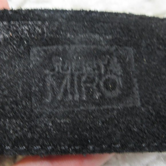 Julieta Miro suede‎ leather Belt sz M - Picture 2 of 7
